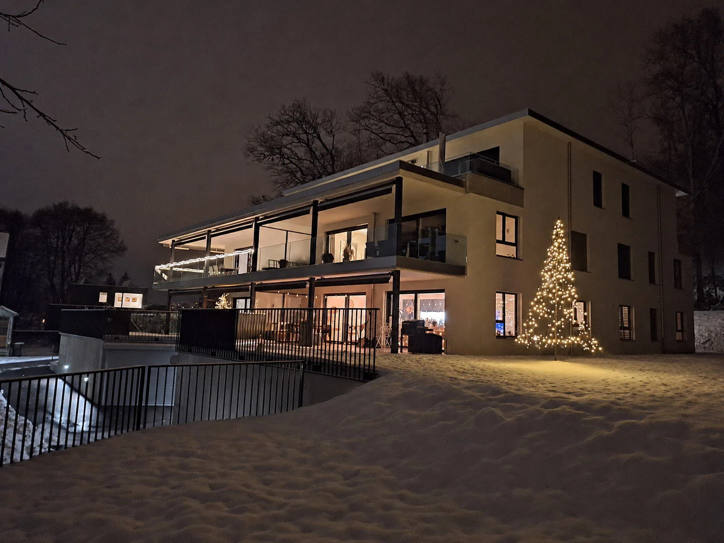 Das Haus am Abend